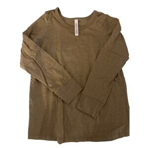 Childhoods Green Long Sleeve Shirt size 10/12